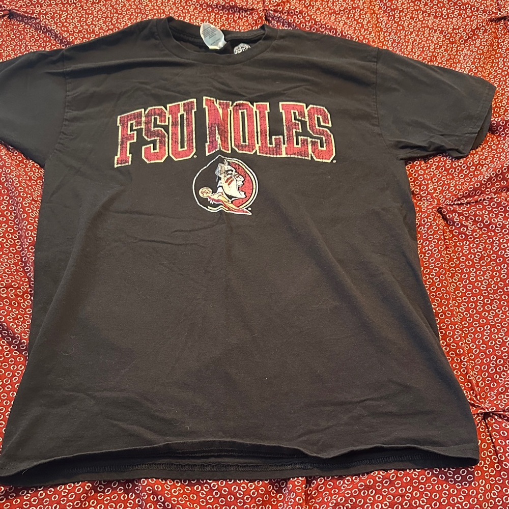 Rivalry Threads Black and Red Graphic Tee
